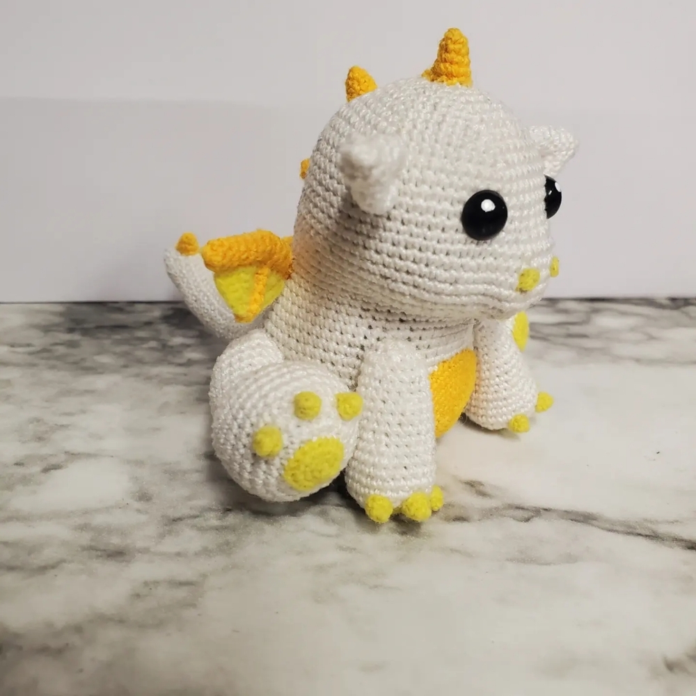 Crochet dragon (mini) - Picture 6 of 6